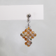 Small Cross - Earrings Clarissa - 3
